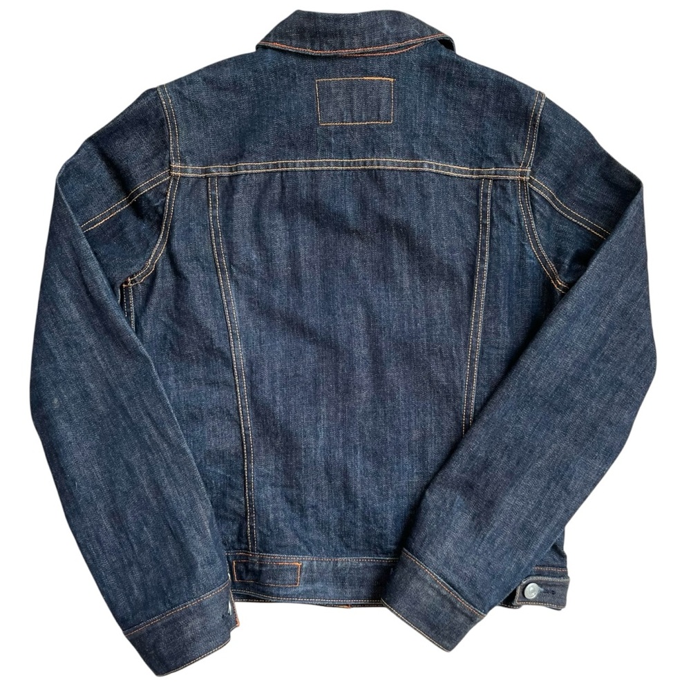 Vintage Jean Shop Jacket Selvedge Denim Trucker NYC - Picture 4 of 16